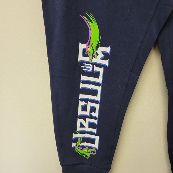 Torrid Disney Ursula Flotsam & Jetsam Sleep Legging Navy Blue 2X - Picture 6 of 10